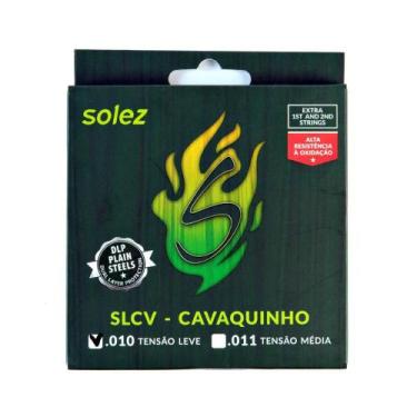 Imagem de Encordoamento Solez Para Cavaco Dlp 010/030 Slcv Tensão Leve