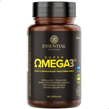 Imagem de Super Ômega 3 Tg 1000mg 60 Cápsulas Essential Nutrition, Natural