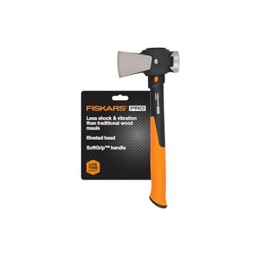 Imagem de Machado Fiskars Pro IsoCore, 1,1 kg, preto/laranja
