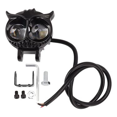 Imagem de Motocicleta acionamento de neblina de neblina forma de pássaro 2000lm ip67 farol de motocicleta à prova d'água para motos de 12 a 80V