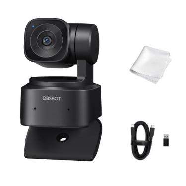 Imagem de Webcam OBSBOT Tiny SE 1080P 100FPS PTZ com zoom 4x e rastreamento de I