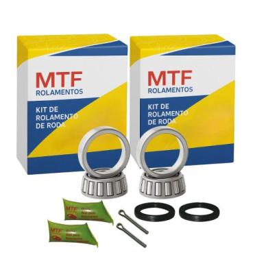 Imagem de Kit Rolamento Roda Traseira Gol Fox Golf Polo Parati Santana - MTF