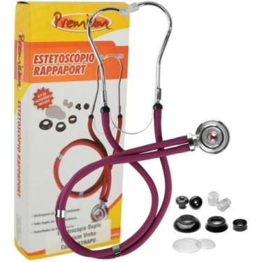 Imagem de Estetoscópio Rappaport Profissional Para Médicos Enfermagem Estudantes