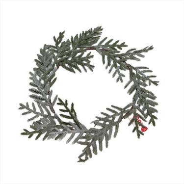 Imagem de Guirlanda Natalina Sousplat Festão Verde 45CM - Magizi