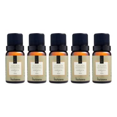 Imagem de 5 Essências Aromatizador Difusor Elétrico 10ml Via Aromas - Varias Fra