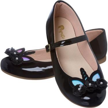 Imagem de Sapatilha Infantil Feminina Confortável Social Unicórnio - Pepite, Pre