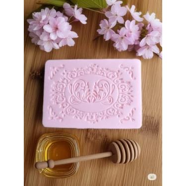 Imagem de Sabonete Artesanala de Flor de Cerejeira (Flor de cerejeira e Mel)