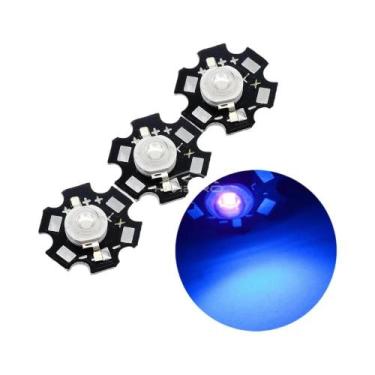 Imagem de Lâmpada LED De Alta Potência 1W Chip 10Pcs COB DIY Com Dissipador De C