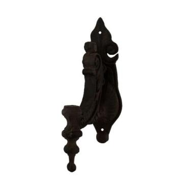 Imagem de Suporte Lampião Sitio Fazenda Ferro Fundido Pequeno 13X35Cm - FUNDIÇAO