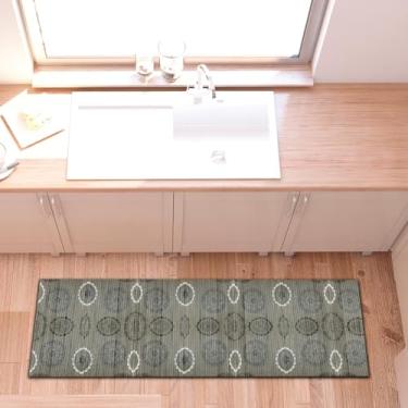 Imagem de Passadeira Antiderrapante para Cozinha 1,00x43cm Retangular Emborrachado (Estampa 21)
