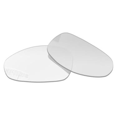 Imagem de Acefrog Lentes de reposição polarizadas de 1,5 mm para óculos de sol Oakley Juliet, material atualizado, resistente a impactos - HD transparente não polarizado - 1,5 mm