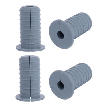 Imagem de 4pçs 3/4 Polegada Ilhós Cabos para Starlink, Antiderrapantes Kit de Roteamento Cabos ilhós com Furo de Parede Dividido para Fios Ethernet/TV Proteção à Prova d'Água (19mm Diâmetro, Cinza)