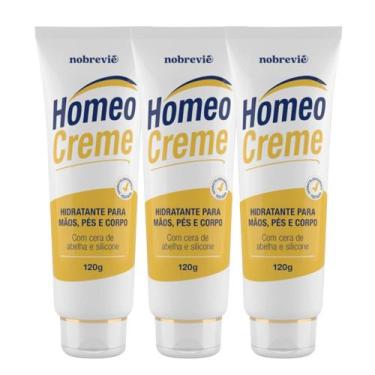 Imagem de Kit 3 Hidratante para Mãos Pés e Corpo com Cera de Abelha e Silicone H