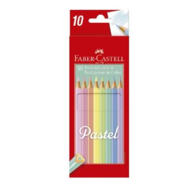 Imagem de Lápis de Cor Tom Pastel 10 Cores Faber-Castell - FABER CASTELL