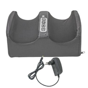 Imagem de Aparelho Massageador De Pes Eletrico Shiatsu Pernas Bivolt Preto