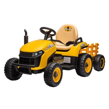 Imagem de Trator Elétrico Infantil Com Controle 2 Marchas Maxi Toys
