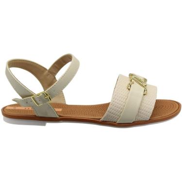 Imagem de Sandália Rasteira Moleca Napa Responto Feminina