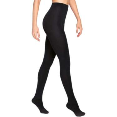 Imagem de Meia Calça Adulto Lupo Opaca Fio 80 Loba, Preto, P