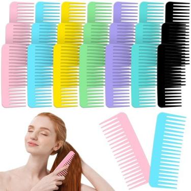 Imagem de Pente de cabelo desembaraçante Meanplan, 21 unidades de dentes largos 