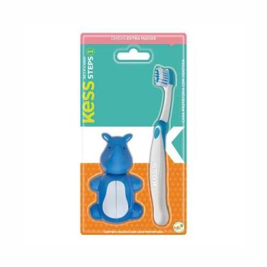 Imagem de Escova Dental Kess Steps Com Capa Protetora
