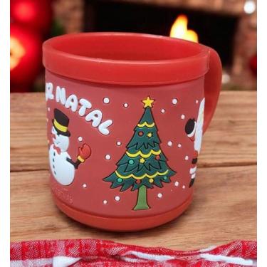 Imagem de Caneca Infantil De Natal Sonhos Natalinos Gingerbread Family - D Prese