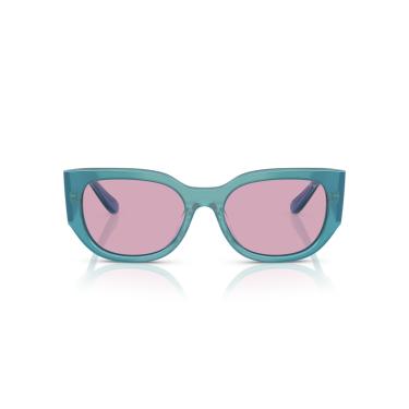Imagem de Óculos de Sol Vogue Eyewear 0VO5641SU 323576 Tam 53 / Verde - Lentes Roxo