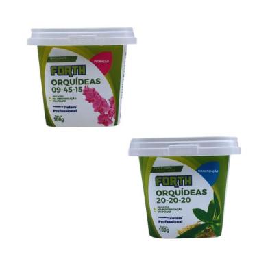 Imagem de Kit 2 Adubos Fertilizante Floração e Manutenção Forth 100g