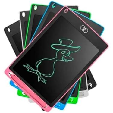 Imagem de Lousa Mágica Educativa, Interativa, Criativa, Digital Tablet Infantil, Criança, Para Escrita & Desenho LCD 10" Com Caneta Inclusa. (Cor Aleatória) 3428
