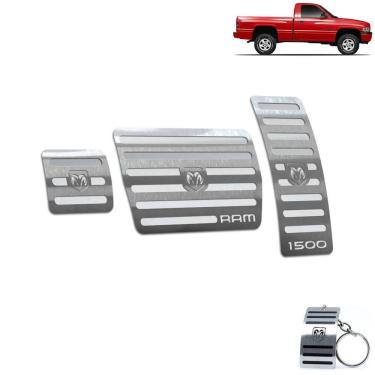Imagem de Pedaleira Automático Dodge Ram 1500 1994 A 2001 Prata