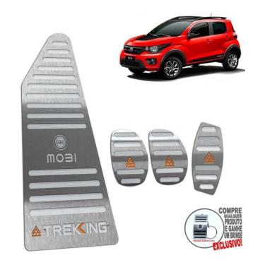 Imagem de Descanso + Pedaleira Fiat Mobi Trekking 2021 2022/ Prata
