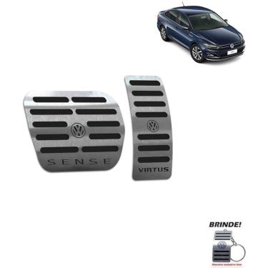 Imagem de Pedaleira Automático gravação Em Preto Virtus Sense