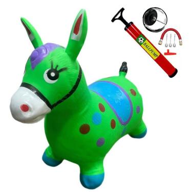Imagem de Cavalinho Upa Upa inflavel Pocoto Brinquedo + Bomba