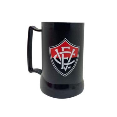 Imagem de Caneca De Gel Preta Vitória Leão 400Ml
