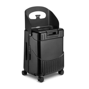 Imagem de Mala de Viagem Pequena de Bordo 10 kg com Assento Infantil Policarbona