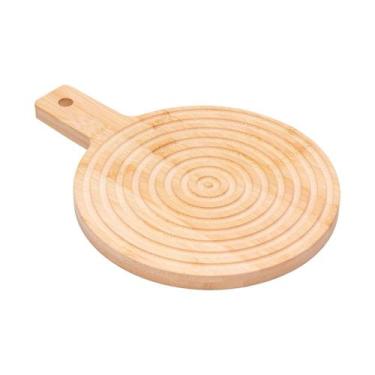 Imagem de Tabua 27cm Redonda P/ Cortar Carne Legumes Preparar Refeição - LYOR