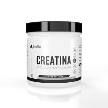 Imagem de Creatina 100% PURA Monohidratada Pote 300 gramas Emellus