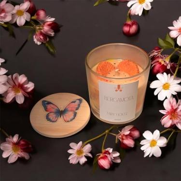 Imagem de Velas Aromáticas de frutas, 250ml. (Bergamota)