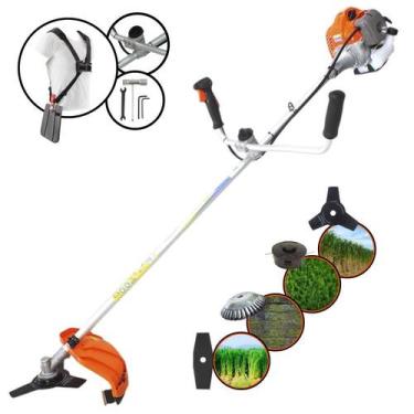 Imagem de Máquina de Cortar Grama Vulcan VR430P À Gasolina 43cc Motor 2T 1,7HP 1