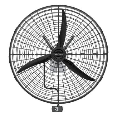 Imagem de Ventilador Industrial Premium Parede 1M Preto 220V - Ventisol