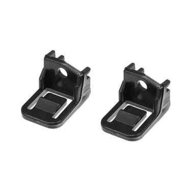 Imagem de X AUTOHAUX 2 peças de clipe de farol dianteiro direito preto Nº 33105-TEA-T01/33105-TBA-A01 para Honda Civic 2016-2020