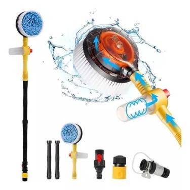 Imagem de Escova Rotativa Potente Recarregável Ideal para Banheiro e Cozinha - T