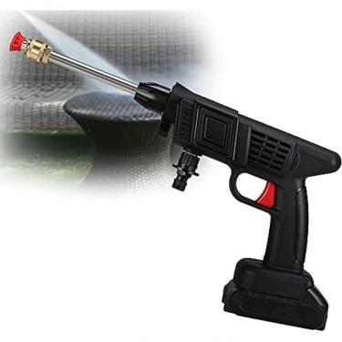 Imagem de Lavadora De Alta Pressão Sem Fio 24v Portátil Profissional C- Acessórios P- Limpeza Completa