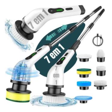 Imagem de Escova Elétrica para Limpeza Profunda e Eficiente com Motor Potente e 