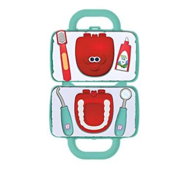 Imagem de Brinquedo Mini Maletinha Kit Dentista Infantil - Pica Pau