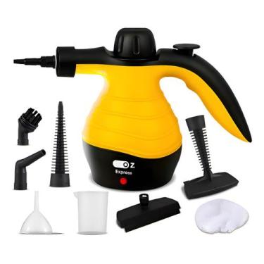 Imagem de Vaporizador Higienizador Clean Express Amarelo 900w Portátil Com Acess