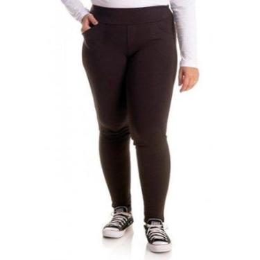 Imagem de Calça Feminina Legging Montaria em Suplex Petenatti com Bolsos na Frente-Feminino