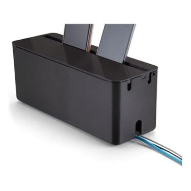 Imagem de Organizador De Cabos E Fios Com Suporte Para Celular, Caixa Organizadora Para RéGua De Energia, Para Mesa De EscritóRio E Quarto