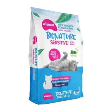 Imagem de Wisecat - Areia Higiênica Bionature - Biodegradável - Sensitive - Supe