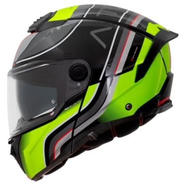 Imagem de Capacete Articulado MT Atom 2 Robocop Xenom Amarelo Moto (60)