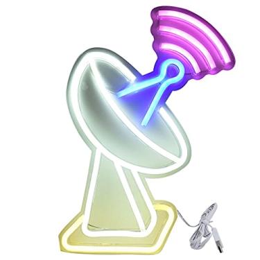 Imagem de Lâmpada de Neon, Letreiros de Neon, Luzes de Néon Em Forma de Torre Luzes de Neon, Luz Decorativa para Festa de Aniversário de Aniversário, Luz de Casamento, Luzes de Placa, Lâmpada